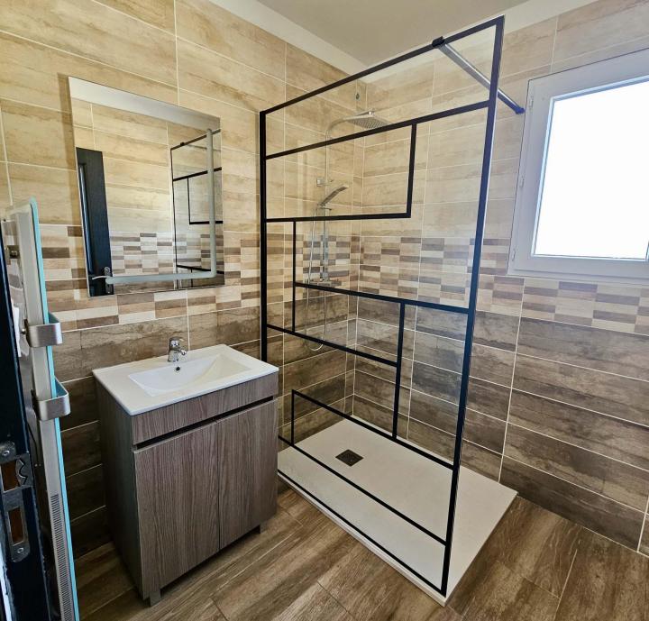 Projet de réalisation d’un sol effet bois Sarlat-la-Canéda